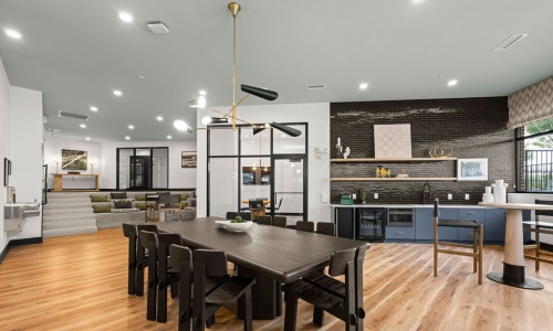 Coworking space at The Hawkins apartments for rent in Chamblee, GA	