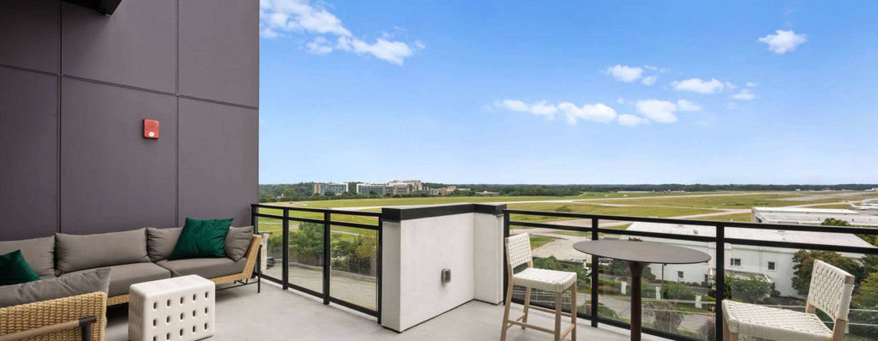 Sky lounge at The Hawkins apartments in Chamblee, GA