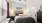 Luxury apartment bedroom at The Hawkins in Chamblee, GA