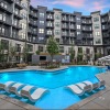 The Hawkins apartments luxury resort style swimming pool in Chamblee, GA