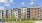 Exterior view of The Hawkins apartments in Chamblee, GA	